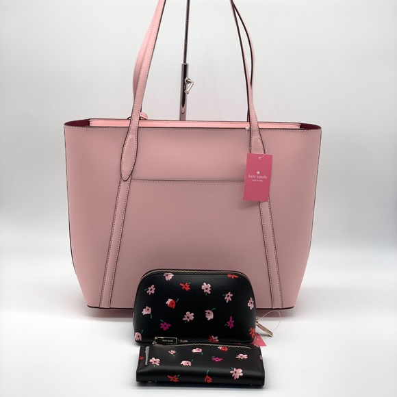 Kate Spade Tote , Wallet & Cosmetic Bag Set - Picture 3 of 14